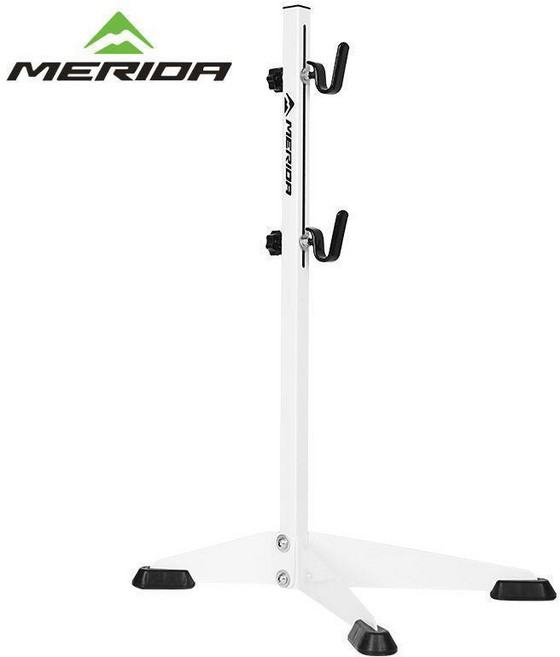 MERIDA 自行車停車架 山地車公路車伸縮掛架 可調節單車展示架, 1個, 堅固耐用 適用多種車型 白色, 白色