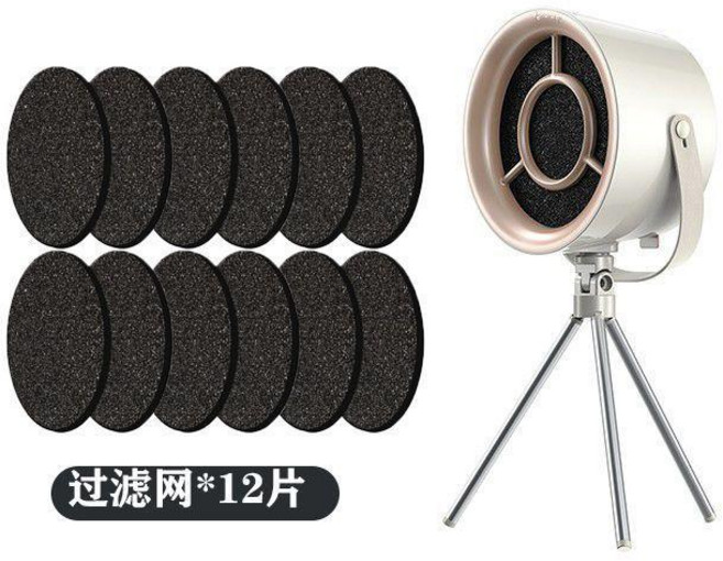 家用小型移動吸抽油煙機 USB插電+12網, 升級款白吸力更大-USB插電+12網
