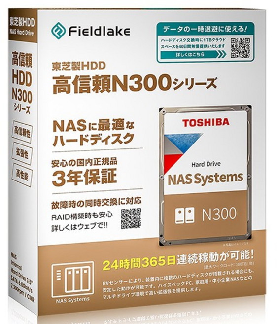 TOSHIBA 東芝 N300系列NAS硬碟, N300A06-HDWG760UZSVA, 6TB