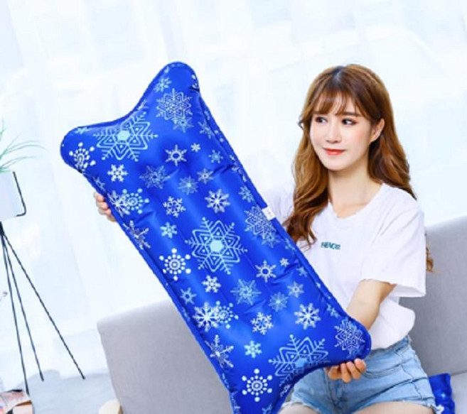 涼感枕 雪花圖案, 冰枕冰墊水枕頭