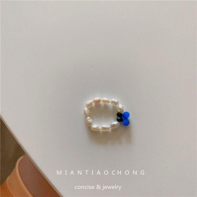 水晶串珠手鍊女夏輕奢簡約設計感手鐲氣質珠子手串