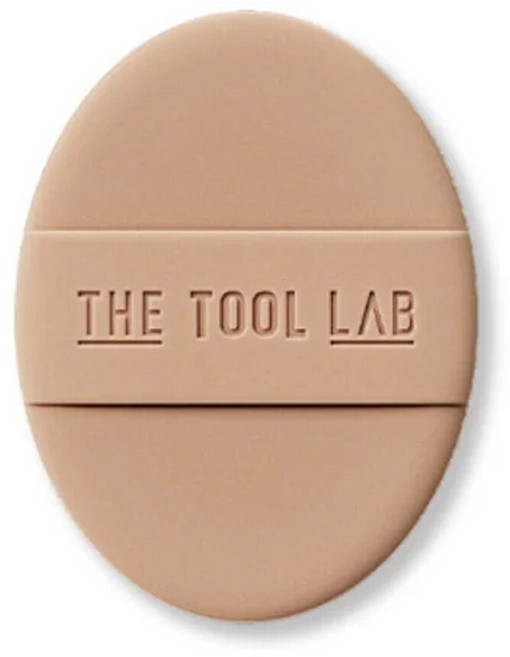 THE TOOL LAB HappyRim 粉撲 長效啞光 遮瑕粉撲 韓國代購, 1個, 卡其色