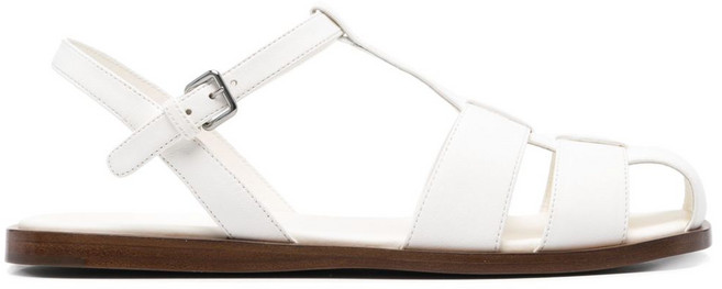 처치스 레더 플랫 샌들