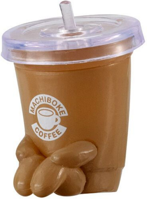 BANDAI MACHIBOKE 等待中咖啡 坐姿 扭蛋 轉蛋, 1個, 冰拿鐵(アイスカフェラテ)
