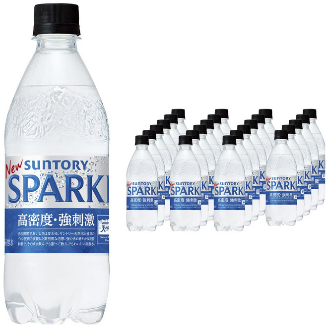 SunTORY 三得利 氣泡水, 24瓶, 500ml