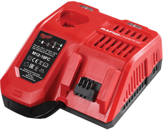 Milwaukee M12-18FC 快速充電器, 1個