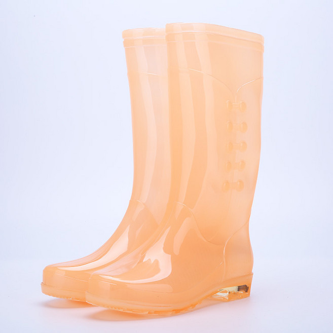 ibooooo 高筒女雨鞋 輕便防滑