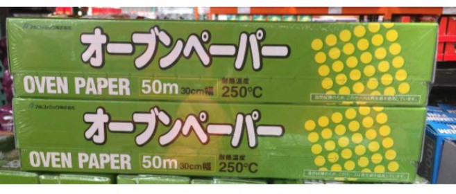 食物烹調專用紙 30公分 50公尺 250℃, 1個, 分購1入價