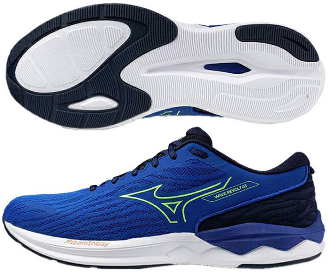 Mizuno 美津濃 男款 WAVE REVOLT 3 慢跑鞋 J1GC23146 J1GC23147 J1GC24816
