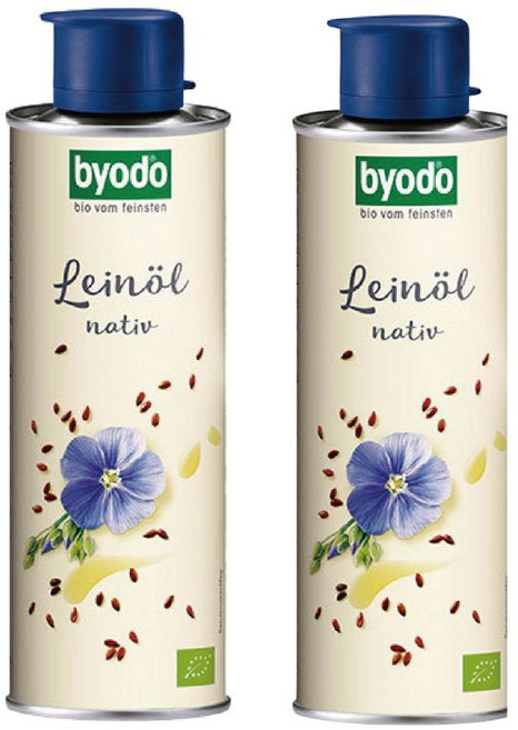 【德國Byodo】冷壓初榨亞麻仁油 250mL 效期至2026/12/31 歐盟認證, 2個, 亞麻仁油 2026/12/31