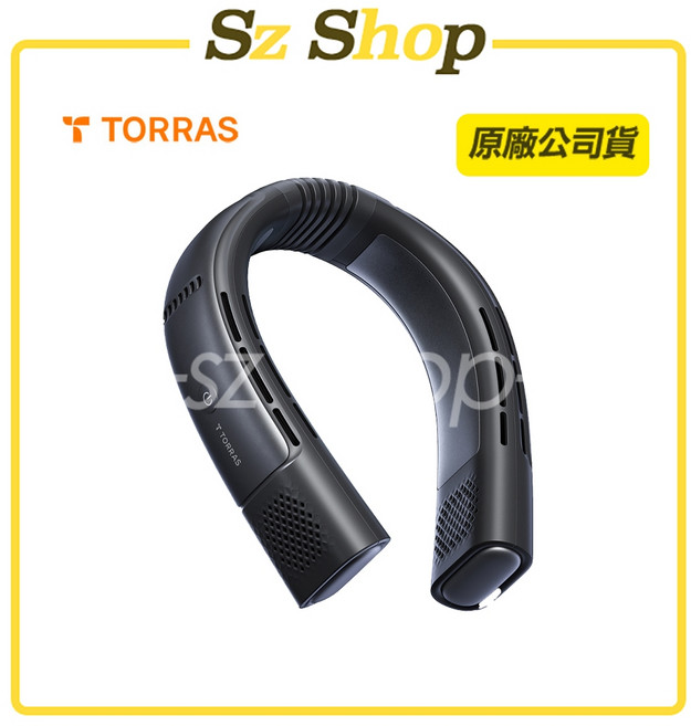 TORRAS COOLiFY 2S Pro 旗艦AI智慧頸掛冷暖風扇, 2S Pro 暗影黑, 暗影黑
