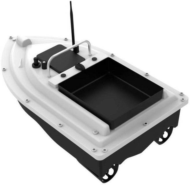 D26 GPS 釣魚遙控船 無線控制 500米打窩船, D26 - F灰白色 24000毫安版本, 100個