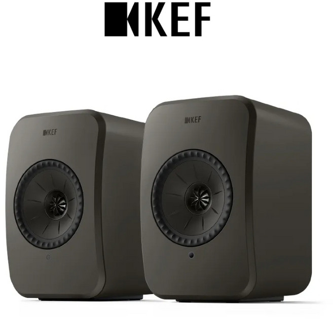KEF LSX II LT 無線音響, 黑