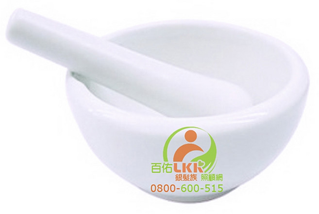 高尚 3吋 陶瓷乳缽 (含杵棒) 化學實驗 實驗耗材 理化儀器 生物醫學, 1個