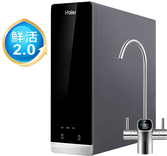 Haier海爾 鮮活2.0 RO800G逆滲透生飲淨水器 大流量 確保飲用水的純淨與安全