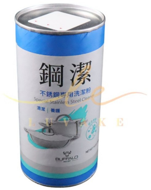 Buffalo 鋼潔 不鏽鋼專用洗潔粉, 1個, 400g