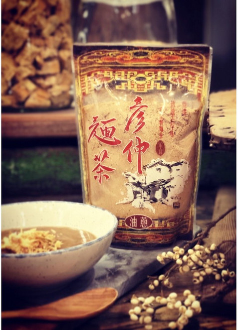 彥仲麵茶/油蔥麵茶/葷食, 1個
