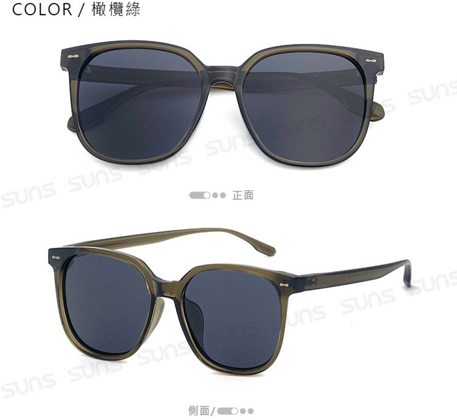TR90 偏光太陽眼鏡 圓框 防眩光 抗UV400 2318
