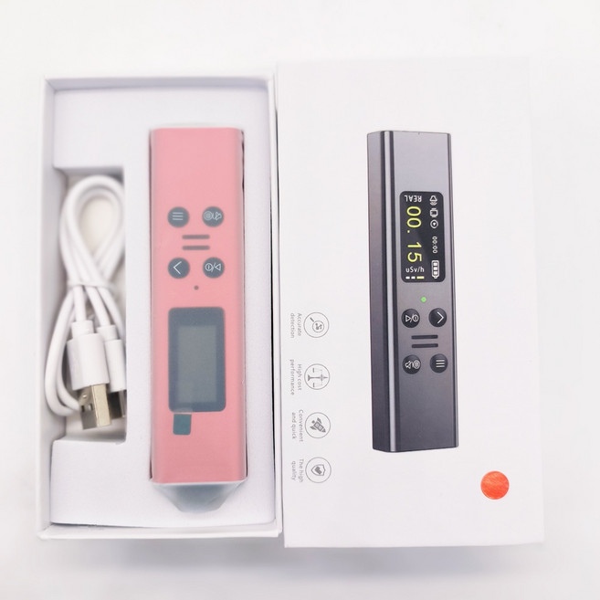 家用核輻射檢測儀 蓋革計數器, 1個, 紅色