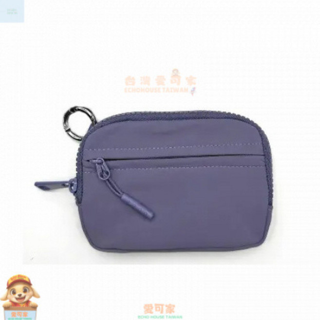 簡約防水尼龍卡包零錢包 附鑰匙扣