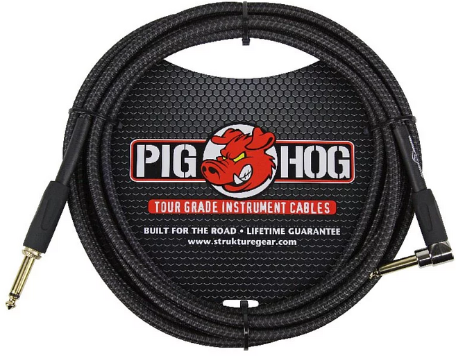 PIG HOG 專業級吉他導線 堅固耐用 終身保固, 1個