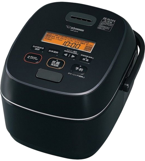 ZOJIRUSHI 象印 NW-JE10-BA(黑色) 微火飯 飯 高壓 IH電子鍋 5.5合, 請參考詳情頁面, 1個, 1ml
