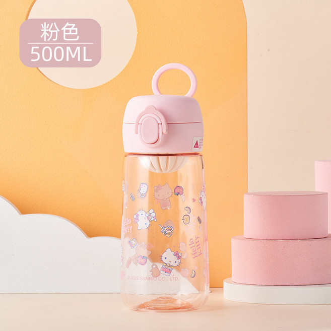Sanrio 兒童 Tritan 便攜水壺 500ML, Style 12, 1個
