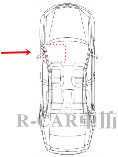 R-CAR車坊 適用賓士 W205 C300 專車專用耐磨防水腳踏墊, 司機一片,黑