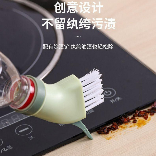 超值 多功能無死角清潔刷可連接礦泉水瓶乾溼兩用扁頭刷清潔刷子 副廠商品, 1個, 可接水瓶:空瓶變刷子 快速去污漬 無死角,刷鏟兩用:可加液 3個裝 深入縫隙+無死