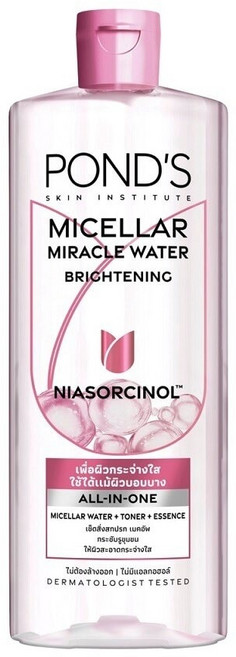 POND'S 旁氏 3合1煥亮潔顏卸妝水 Brightening MICELAR MIRACLE WATER, 1件, 400ml