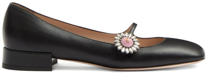 발렌티노 가라바니 클래식 발레리나 플랫 20mm