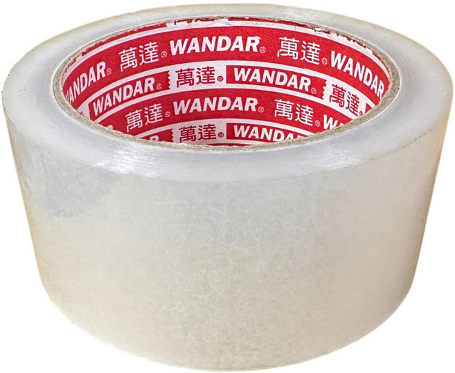 萬達牌 透明封箱膠帶 48mm*90Y, 含稅負發票, 120個