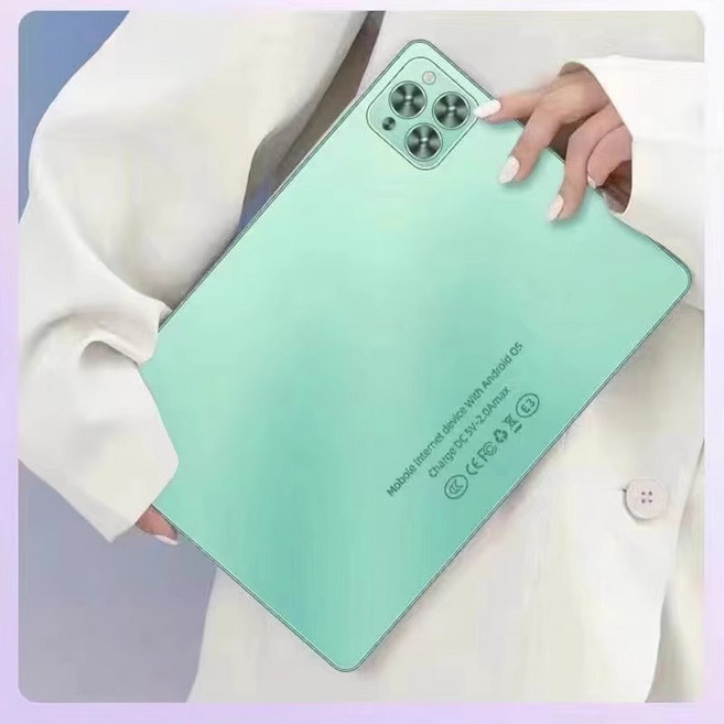 天玑9300 16G+1024G 遊戲專用平板電腦, Wi-Fi+行動網路, 1024GB, 青草綠