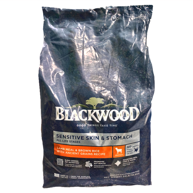 BLACKWOOD 全齡犬 護膚亮毛配方 乾飼料, 10.9kg, 1袋