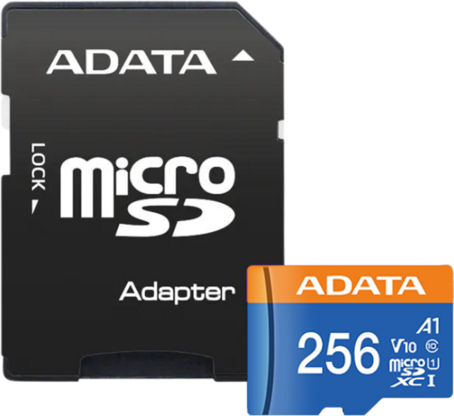 威剛 ADATA 256GB microSDXC UHS-I A1 C10 監視器 行車記錄器記憶卡, 1個