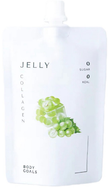 Body Goals ZERO 美妍膠原凍 葡萄口味, 1個, 130g