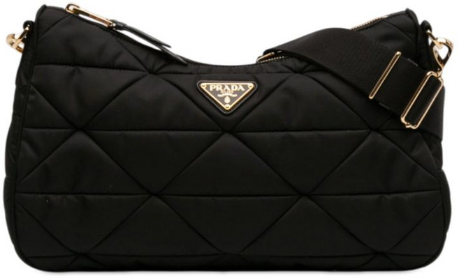 프라다 중고 2013-2026 라지 패딩 리나일론 크로스 백