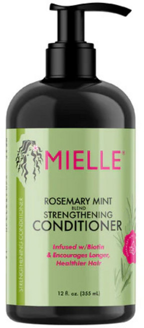 Mielle 迷迭香薄荷 強化洗髮露, 1個, 迷迭香護髮素355ml, 355ml