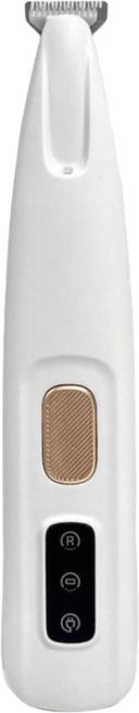 靜音電動剃毛器 寵物專用, 珍珠白 升級防水LED款, 1個