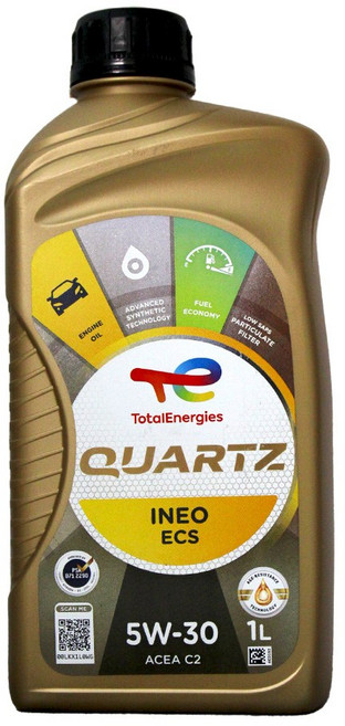 易油網 TOTAL QUARTZ INEO ECS 5W30 合成機油, 1個, 1L