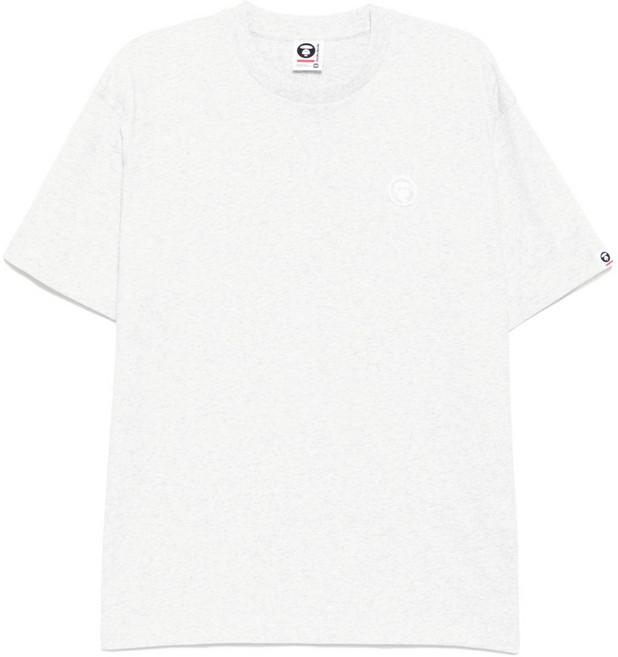 에이프바이베이프 로고 패치 티셔츠