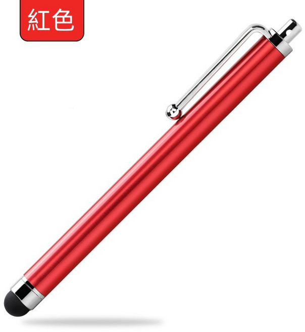 觸控筆 電容筆 繪圖手寫筆, 1個, 觸控筆-紅色
