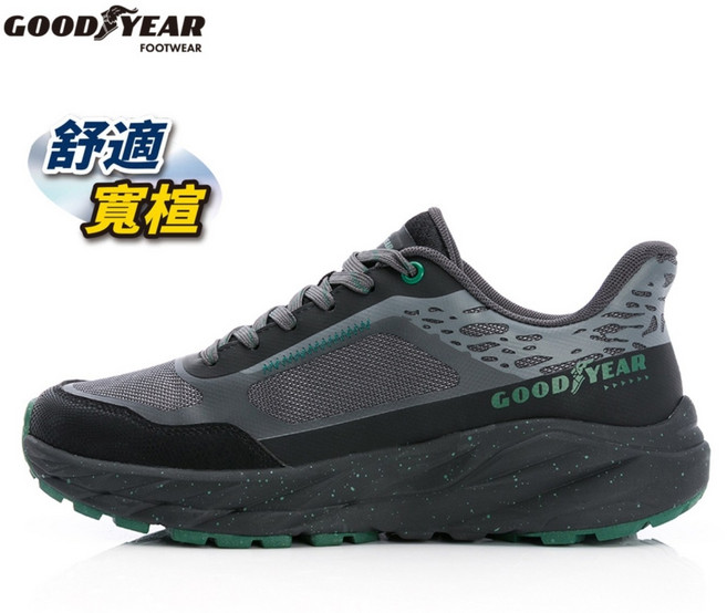 GOODYEAR 寬楦舒適運動鞋 緩震透氣