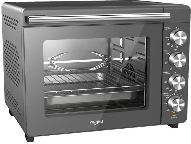Whirlpool 30L 雙控溫旋風烤箱 6種加熱模式, WH-WTOM304CG