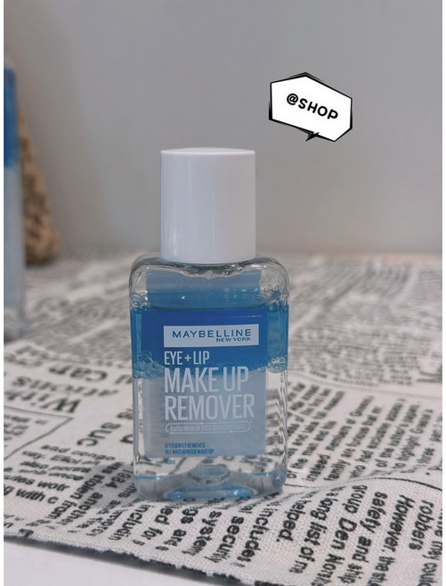 MAYBELLINE 媚比琳, 1個, 輕柔眼唇卸妝液 40ml/瓶x2