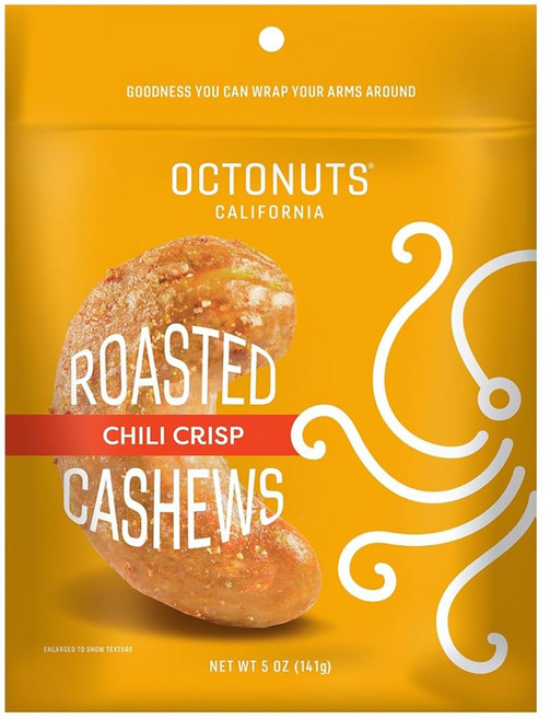 OCTONUTS 烤腰果辣椒脆片, 1個, 141g