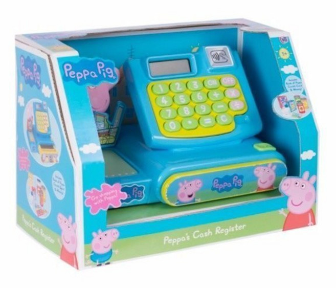 Peppa Pig 佩佩豬 正版授權收銀機, 1個