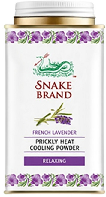 泰國 SNAKE BRAND 蛇牌爽身粉 痱子粉 涼感 降溫, 140g, 1個