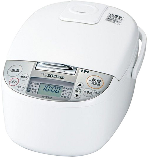 ZOJIRUSHI 象印 電磁爐用 5.5合 IH極致飯 白色 NP-XB10-WA, 單一選項, 請參考詳情頁面