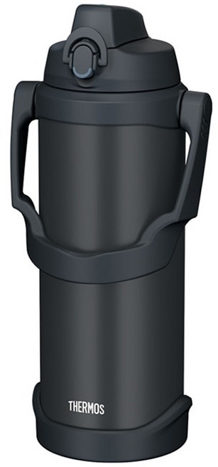 膳魔師 水壺 真空隔熱 運動壺 2.5 L 墨玉 FJQ-2501 BK-J, 1個, 2.5L